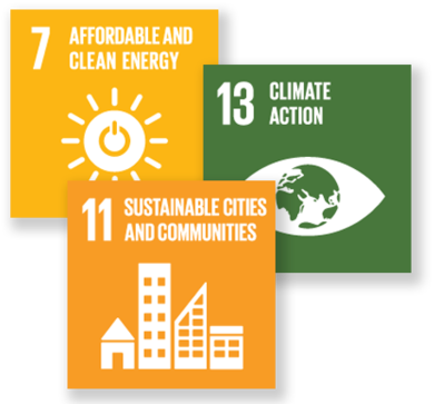 FlowCon International and SDG FlowCon puts the main focus on three SDGs, namely SDG7, SDG11 and SDG13.